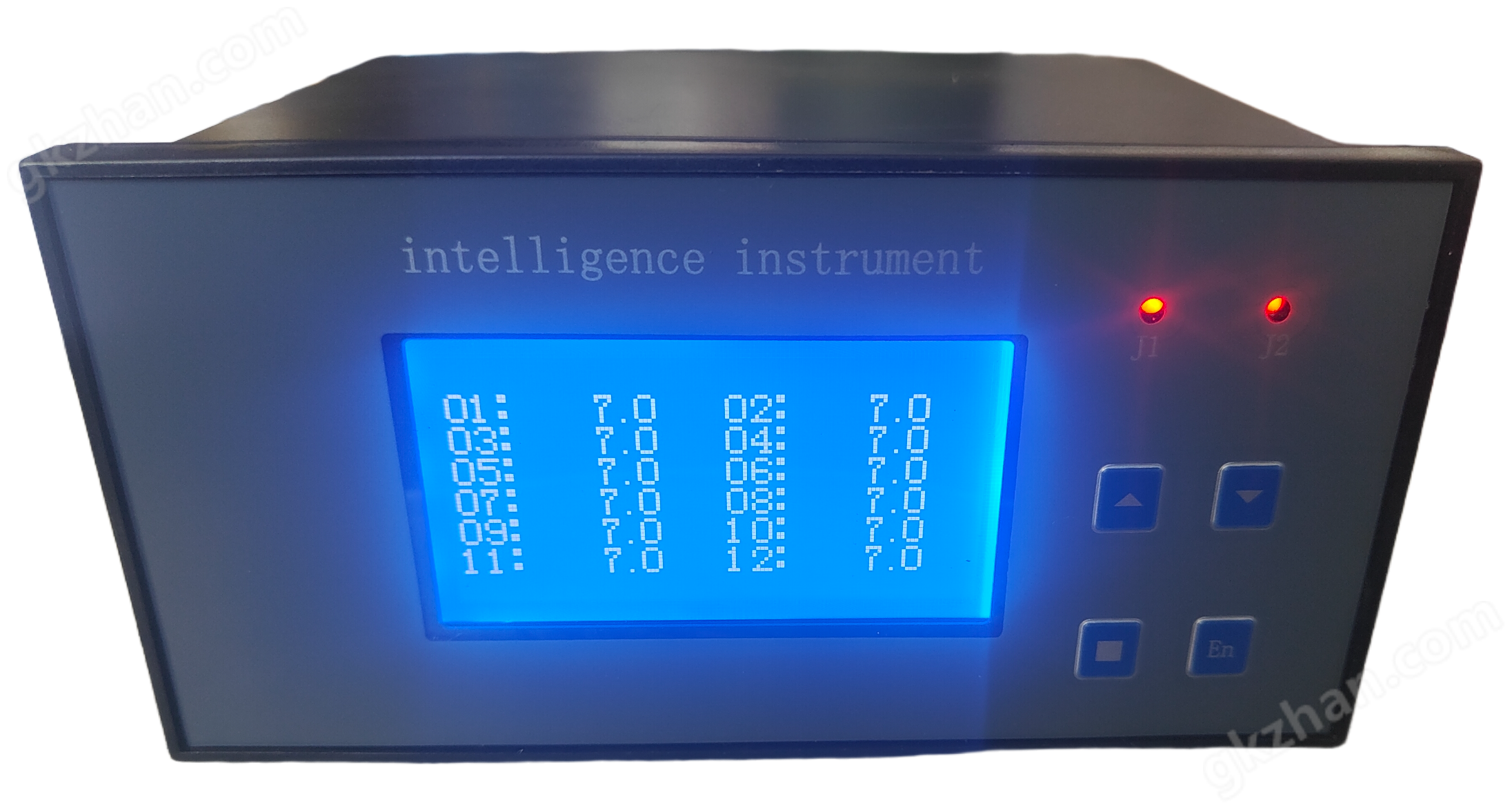 Digital display twelve channel temperature controller